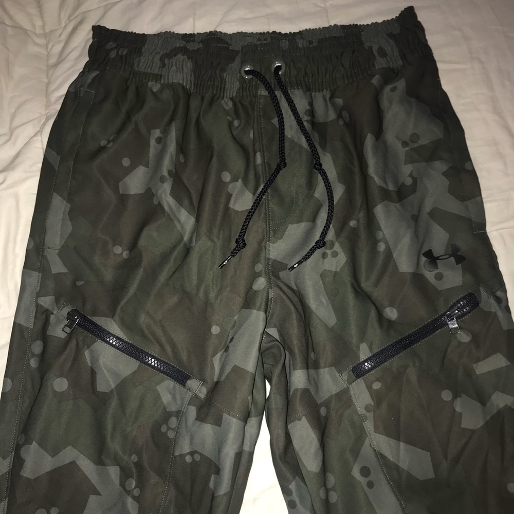 Camo Under Armour Track Sweats